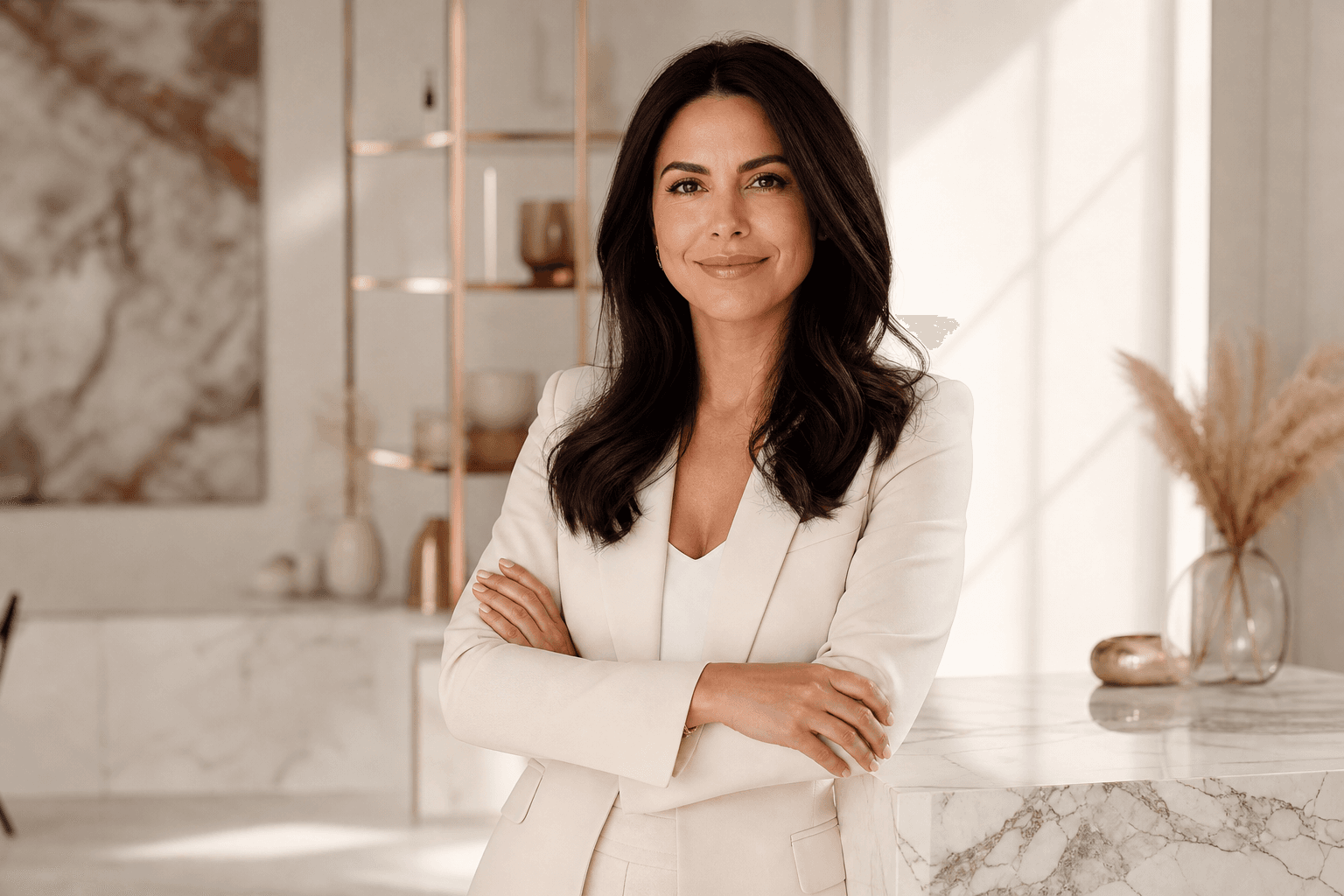 Jessica Martin in her Beverly Hills studio